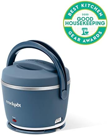 Electric Lunch Box Food Warmer 20oz – Faded Blue - Curated Catalog I5