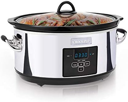 7 Quart Programmable Slow Cooker – Polished Platinum - Curated Catalog R3
