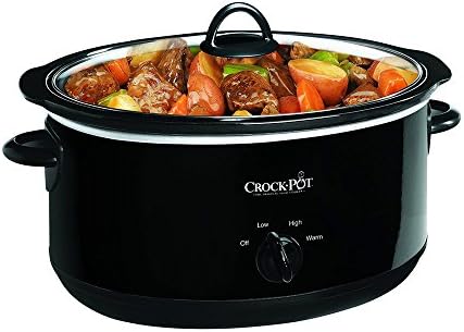 8 Quart Manual Slow Cooker – Black - Curated Catalog W9