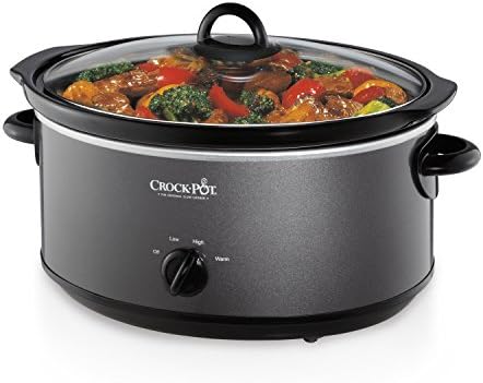 7 Quart Slow Cooker – Charcoal - Curated Catalog K1
