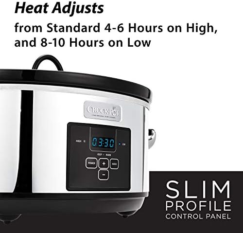 7 Quart Programmable Slow Cooker – Polished Platinum - Curated Catalog R3