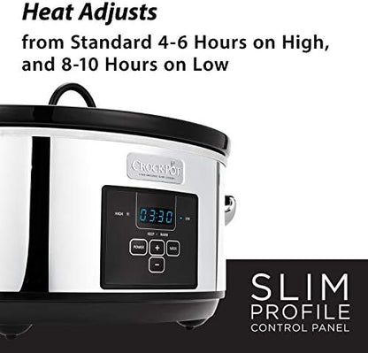7 Quart Programmable Slow Cooker – Polished Platinum - Curated Catalog R3