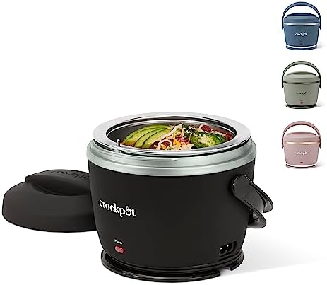 Electric Lunch Box Food Warmer 20oz – Black - Curated Catalog I1