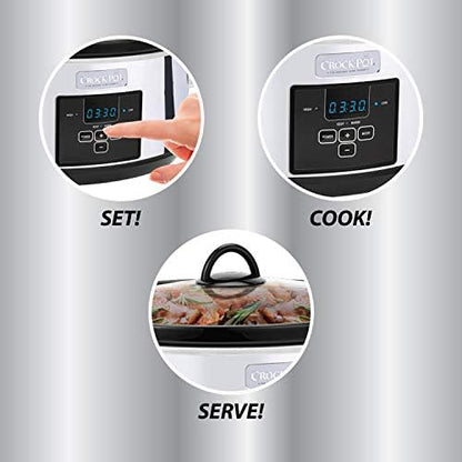 7 Quart Programmable Slow Cooker – Polished Platinum - Curated Catalog R3