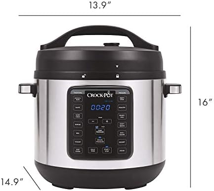 8 Quart Express Crock Multi-Use Pressure Cooker - Curated Catalog T4