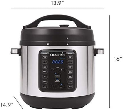 8 Quart Express Crock Multi-Use Pressure Cooker - Curated Catalog H4