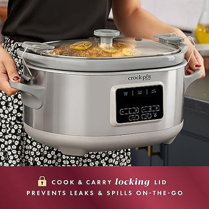 7 Quart Programmable Cook & Carry Slow Cooker - Curated Catalog P9