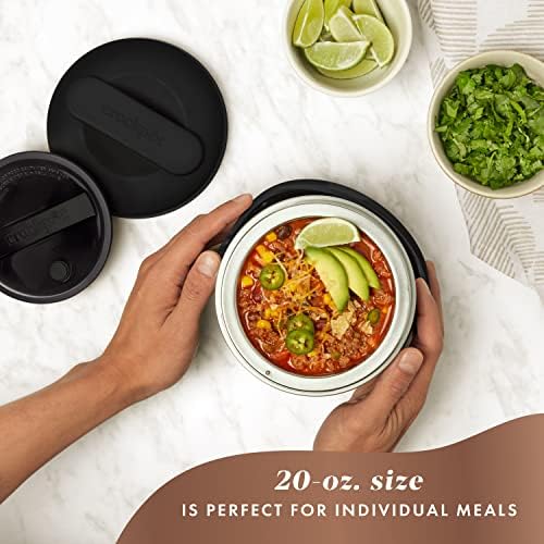 Electric Lunch Box Food Warmer 20oz – Black - Curated Catalog I1