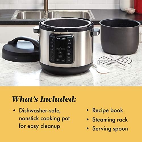 8 Quart Express Crock Multi-Use Pressure Cooker - Curated Catalog H4
