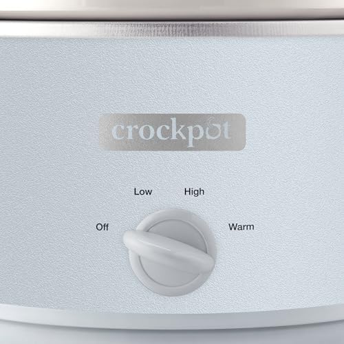 4.5 Quart Manual Slow Cooker – Macaroon Blue - Curated Catalog H7
