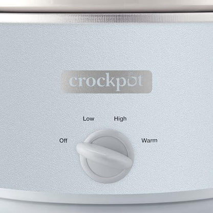 4.5 Quart Manual Slow Cooker – Macaroon Blue - Curated Catalog H7
