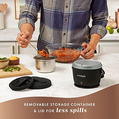 Electric Lunch Box Food Warmer 20oz – Black - Curated Catalog I1