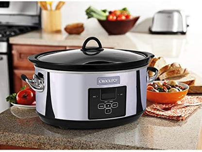 7 Quart Programmable Slow Cooker – Polished Platinum - Curated Catalog R3