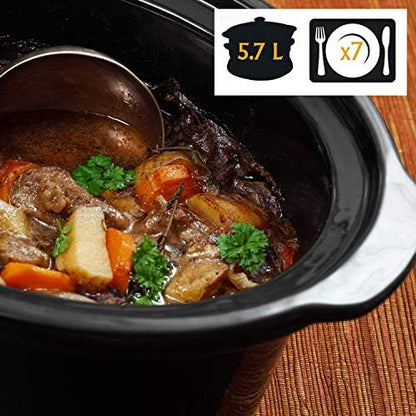 Cook & Carry 6 Quart Portable Slow Cooker - Curated Catalog Q1