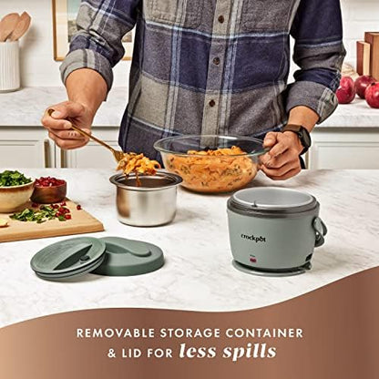 Portable Electric Lunch Box Food Warmer – Green - Curated Catalog Z8