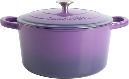 3 Quart Enameled Cast Iron Dutch Oven – Aqua - Curated Catalog H3