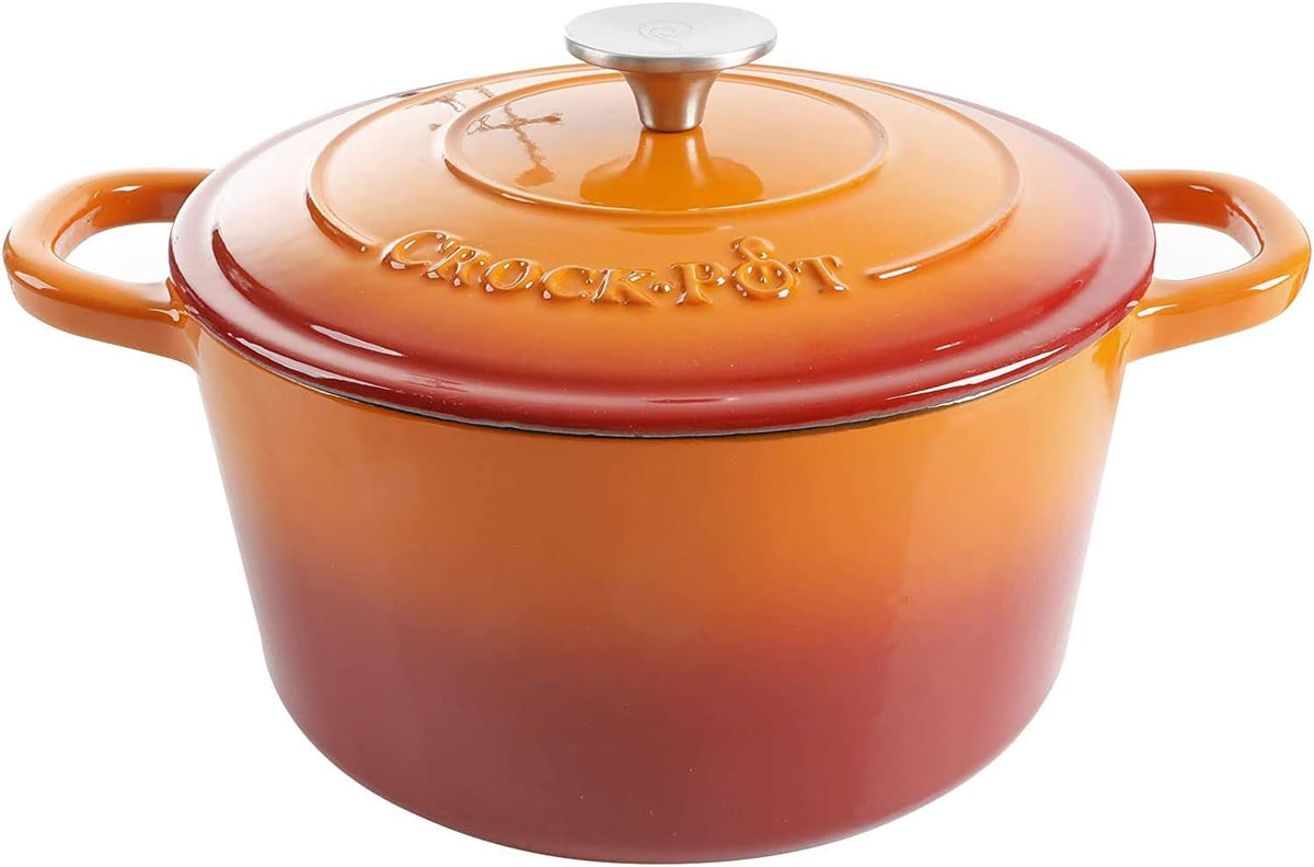 3 Quart Enameled Cast Iron Dutch Oven – Aqua - Curated Catalog I9
