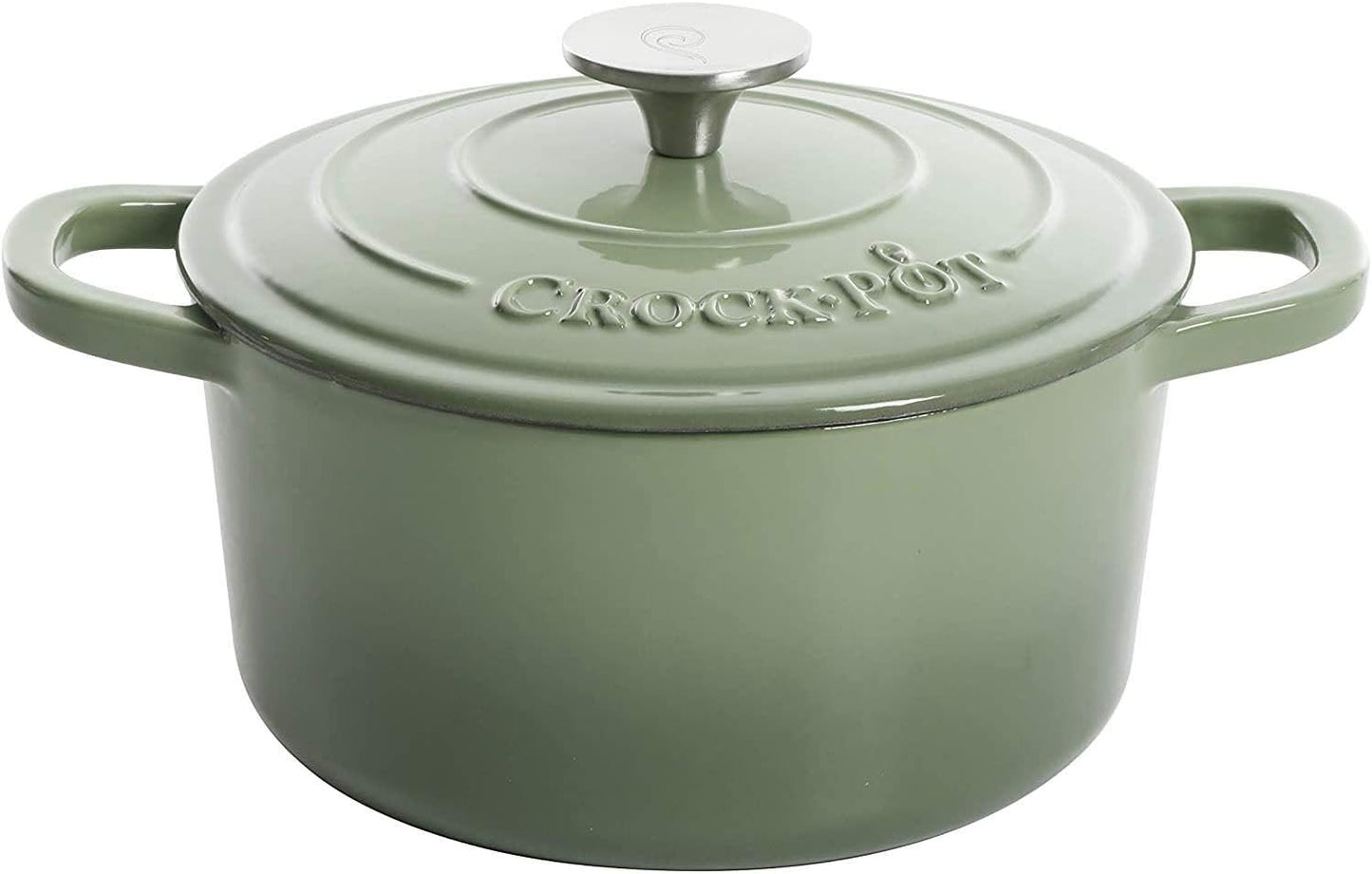 3 Quart Enameled Cast Iron Dutch Oven – Aqua - Curated Catalog H3