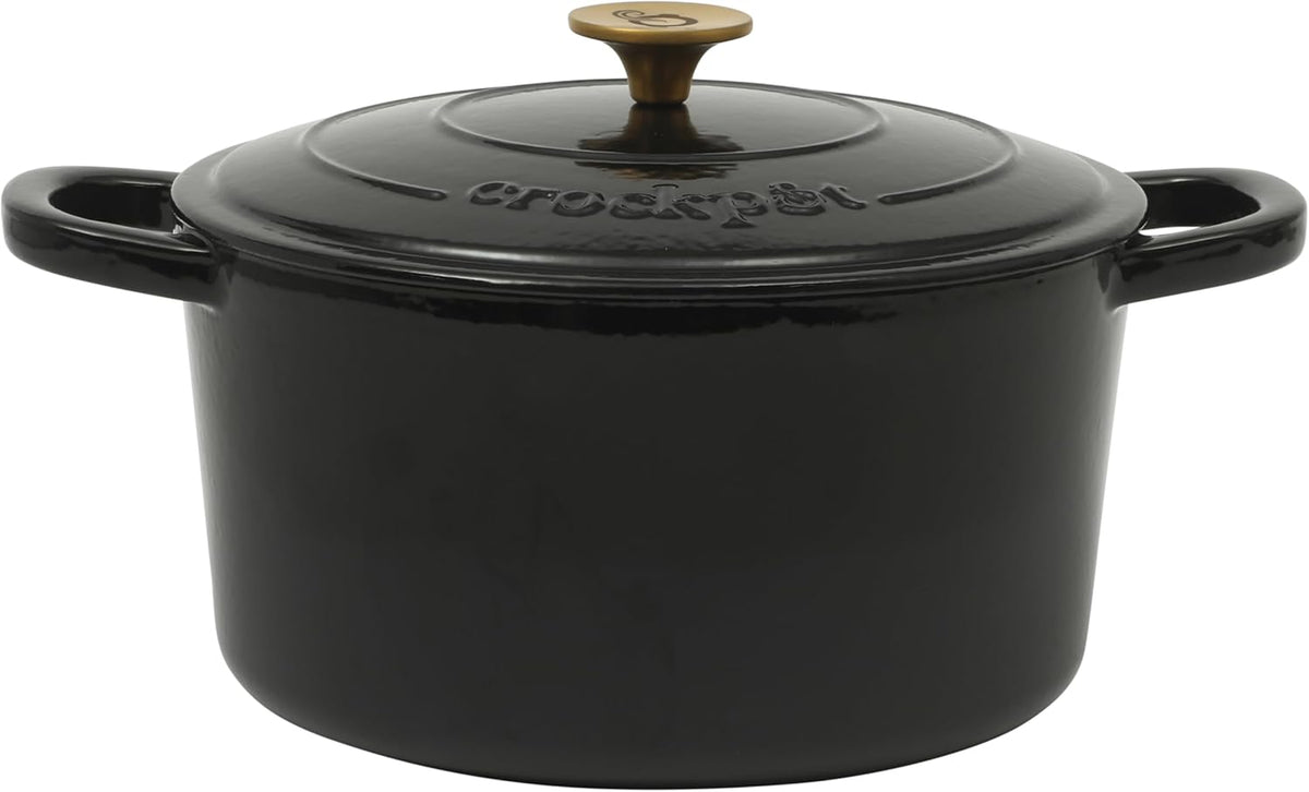 3 Quart Enameled Cast Iron Dutch Oven – Aqua - Curated Catalog W6