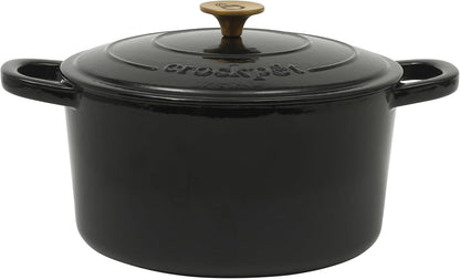 3 Quart Enameled Cast Iron Dutch Oven – Aqua - Curated Catalog H3