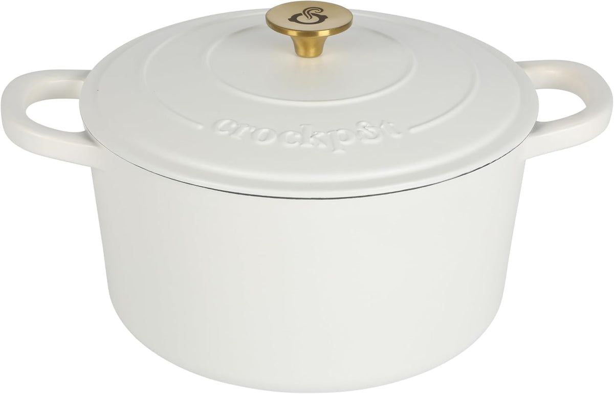 3 Quart Enameled Cast Iron Dutch Oven – Aqua - Curated Catalog W6
