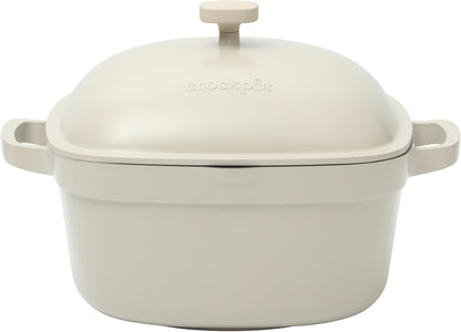 3 Quart Enameled Cast Iron Dutch Oven – Aqua - Curated Catalog H3