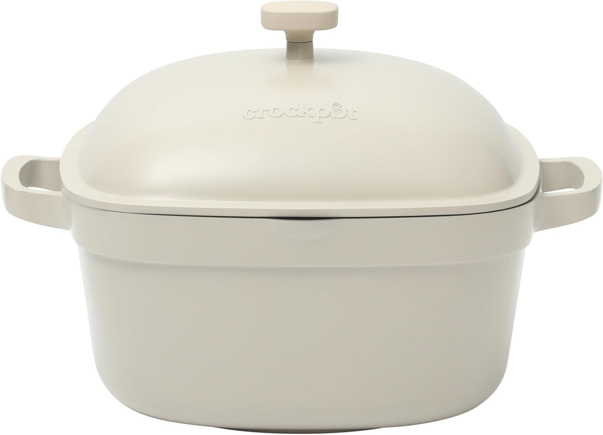 3 Quart Enameled Cast Iron Dutch Oven – Aqua - Curated Catalog I9