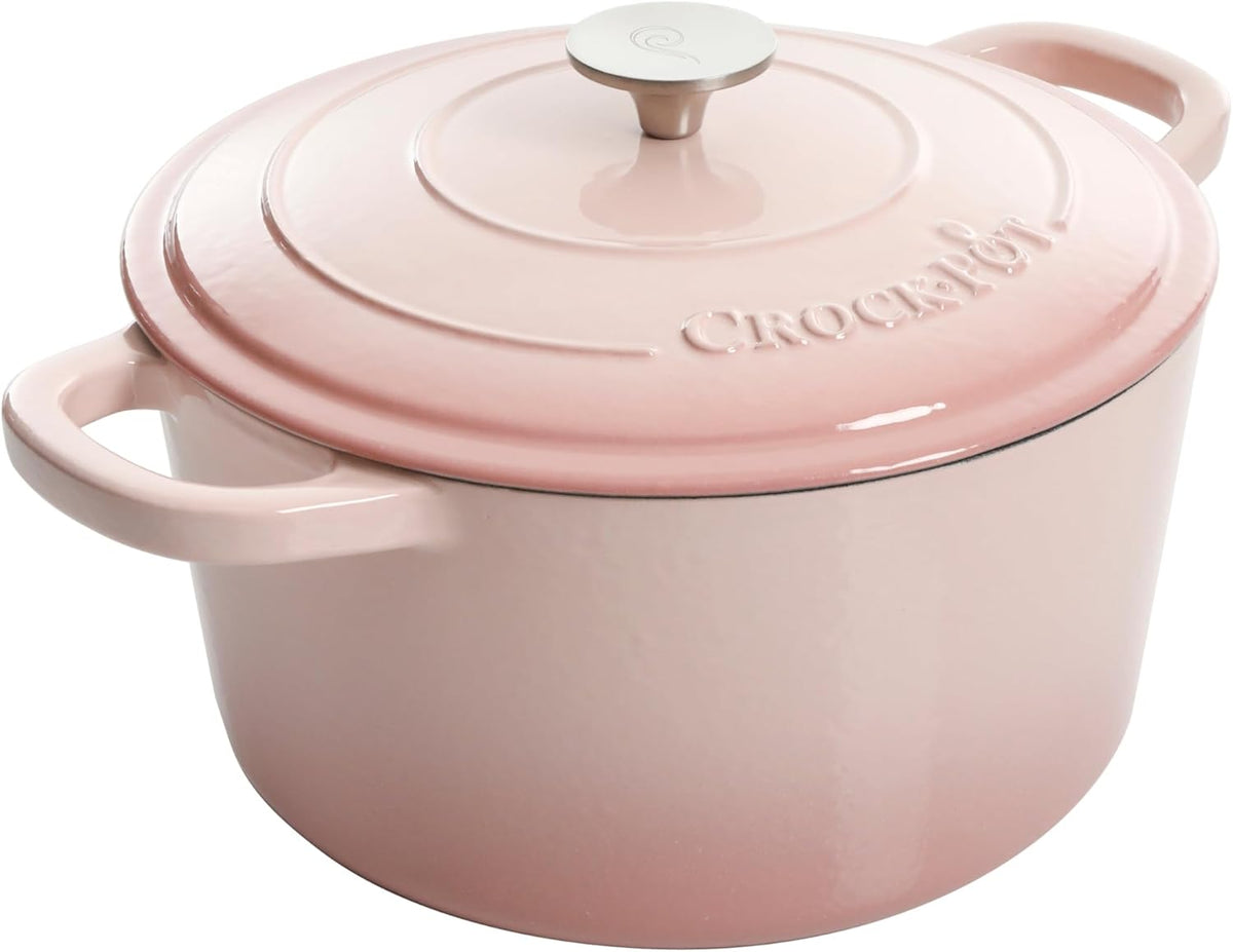 3 Quart Enameled Cast Iron Dutch Oven – Aqua - Curated Catalog H3