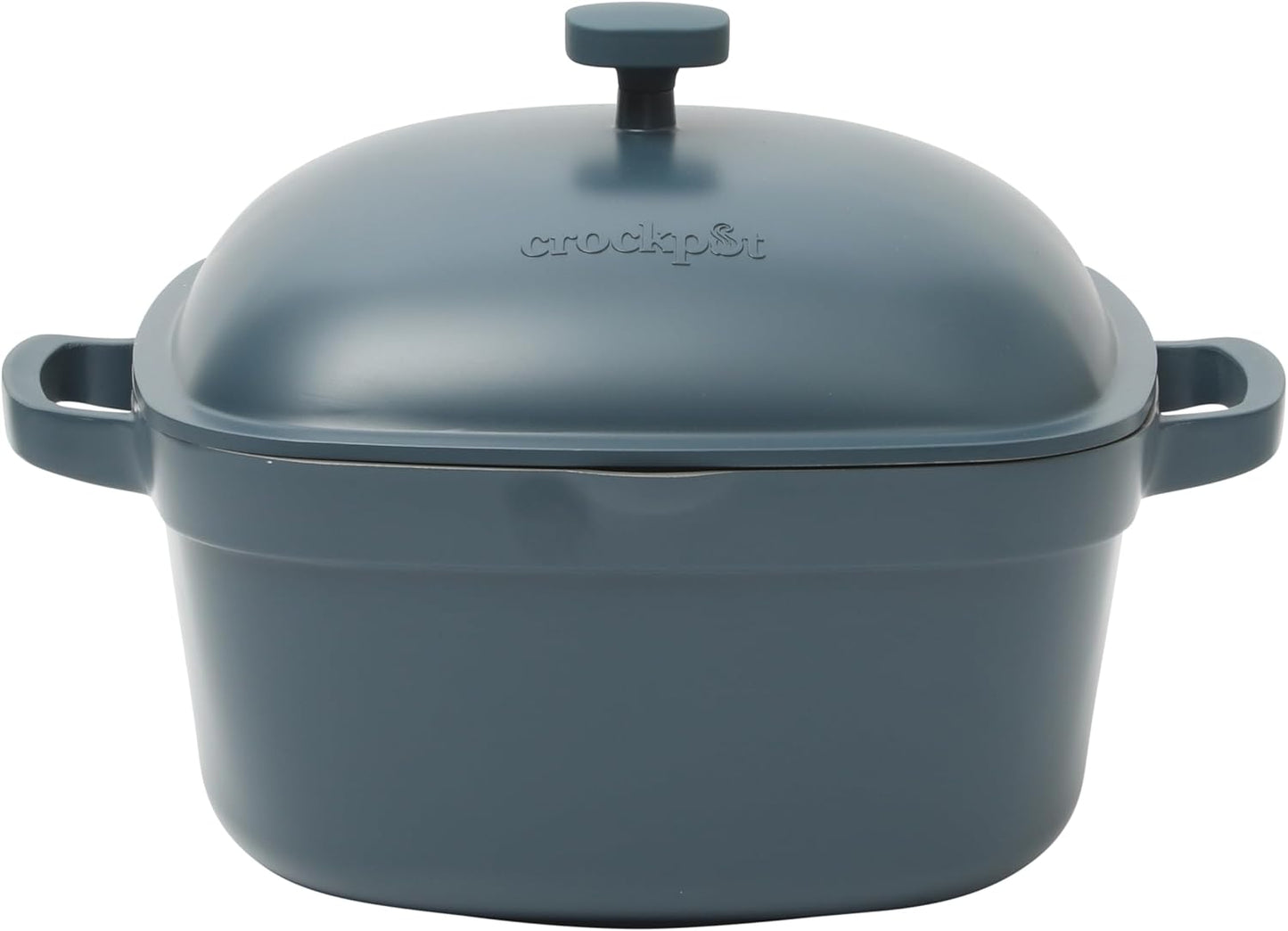 3 Quart Enameled Cast Iron Dutch Oven – Aqua - Curated Catalog I9